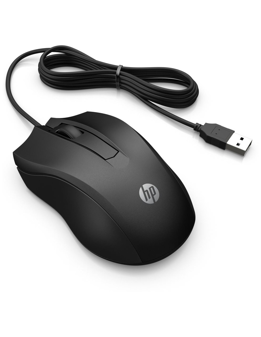 ACC: HP 105 BLK Wired Mouse