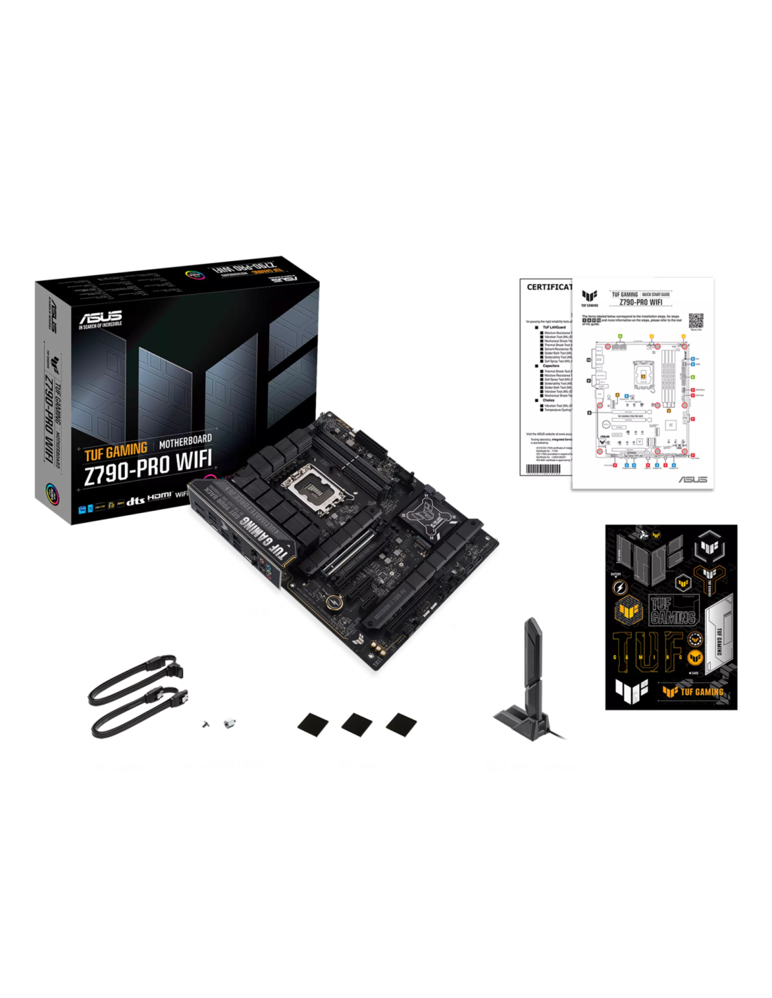 ASUS 1700 Z790-PRO WIFI TUF GAMING - DDR5/4xM.2/DP/HDMI