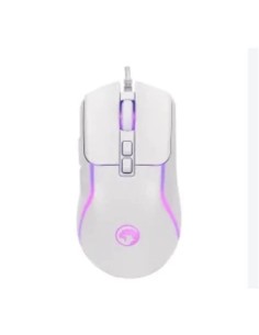 Marvo NIRO 40 bedrade gaming mui6s 12000dpi wit Muis