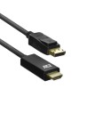 ACT AC7550 | DisplayPort naar HDMI Kabel | 1,8 m | Zwart
