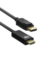 ACT AC7550 | DisplayPort naar HDMI Kabel | 1,8 m | Zwart