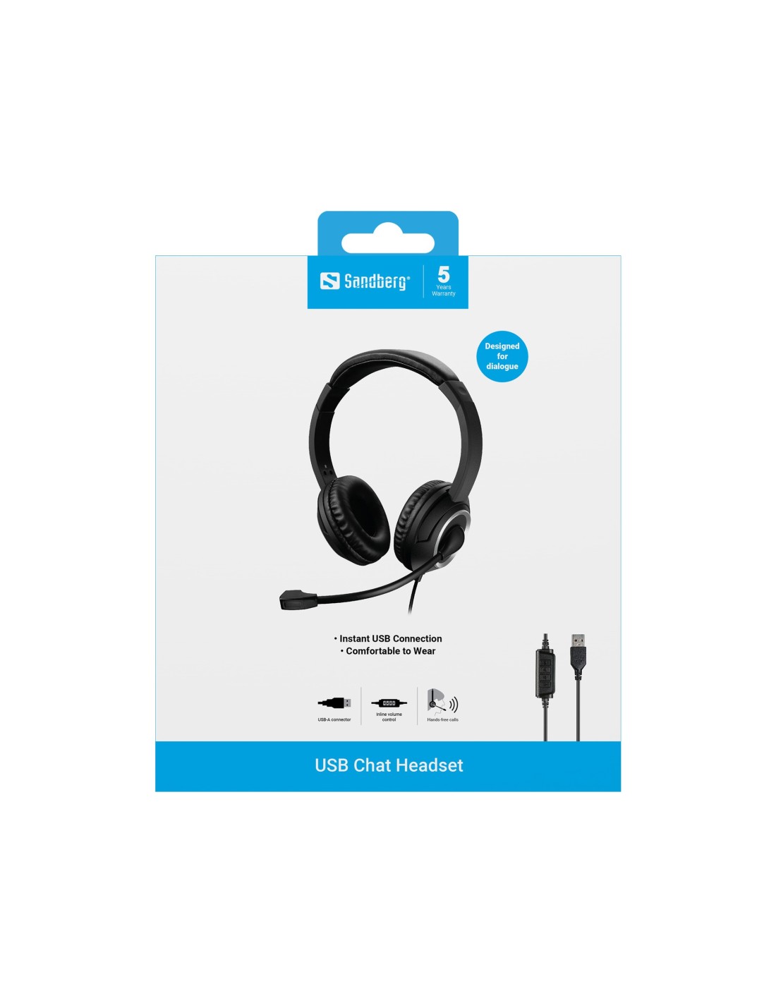 Sandberg USB Chat Headset Geluid
