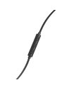 Oordopjes Joy, in-ear, microfoon, platte kabel, zwart