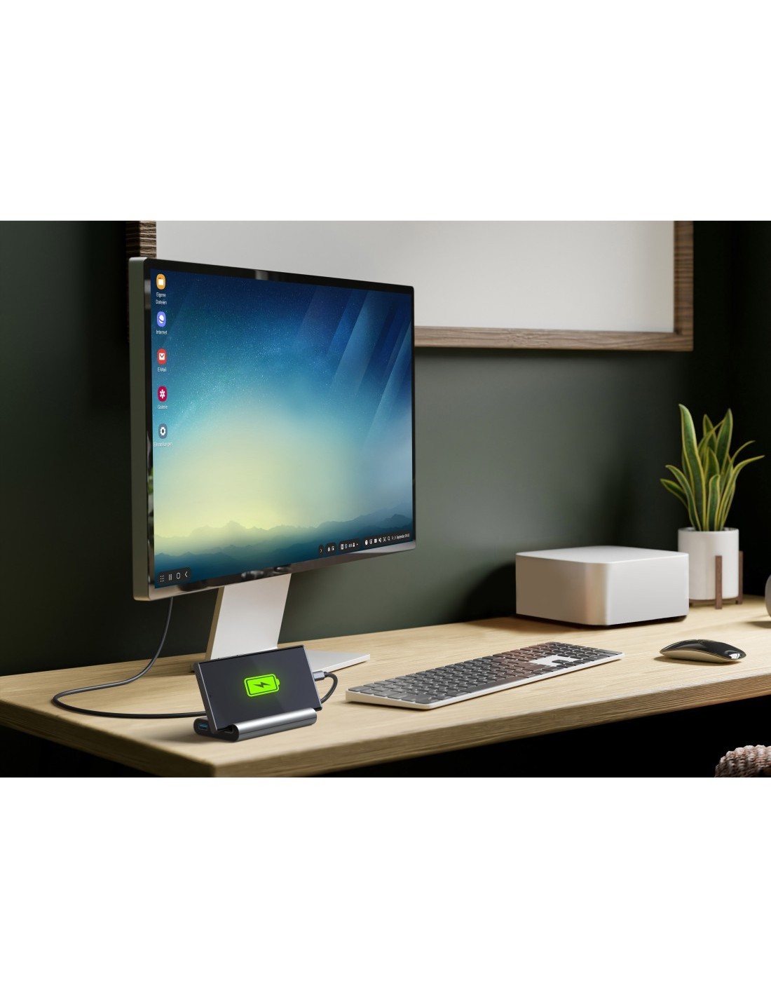 USB-C Connect2Mobile, 7-poorts, 3x USB-A, USB-C, VGA, HDMI, LAN ethernet