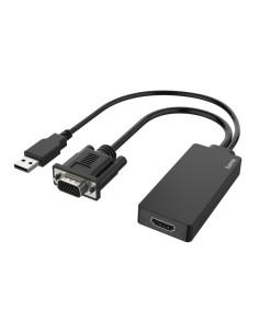 Video-adapter, VGA+USB-stekker - HDMI-aansluiting, Full-HD 1080p 2