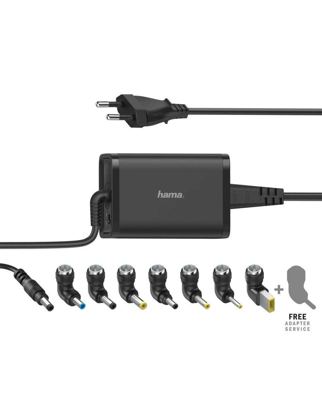 Universele notebook-netadapter, 15-19V 45W