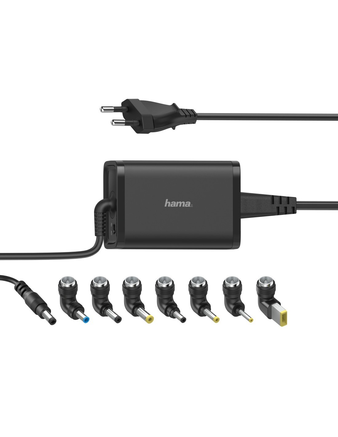 Universele notebook-netadapter, 15-19V 45W