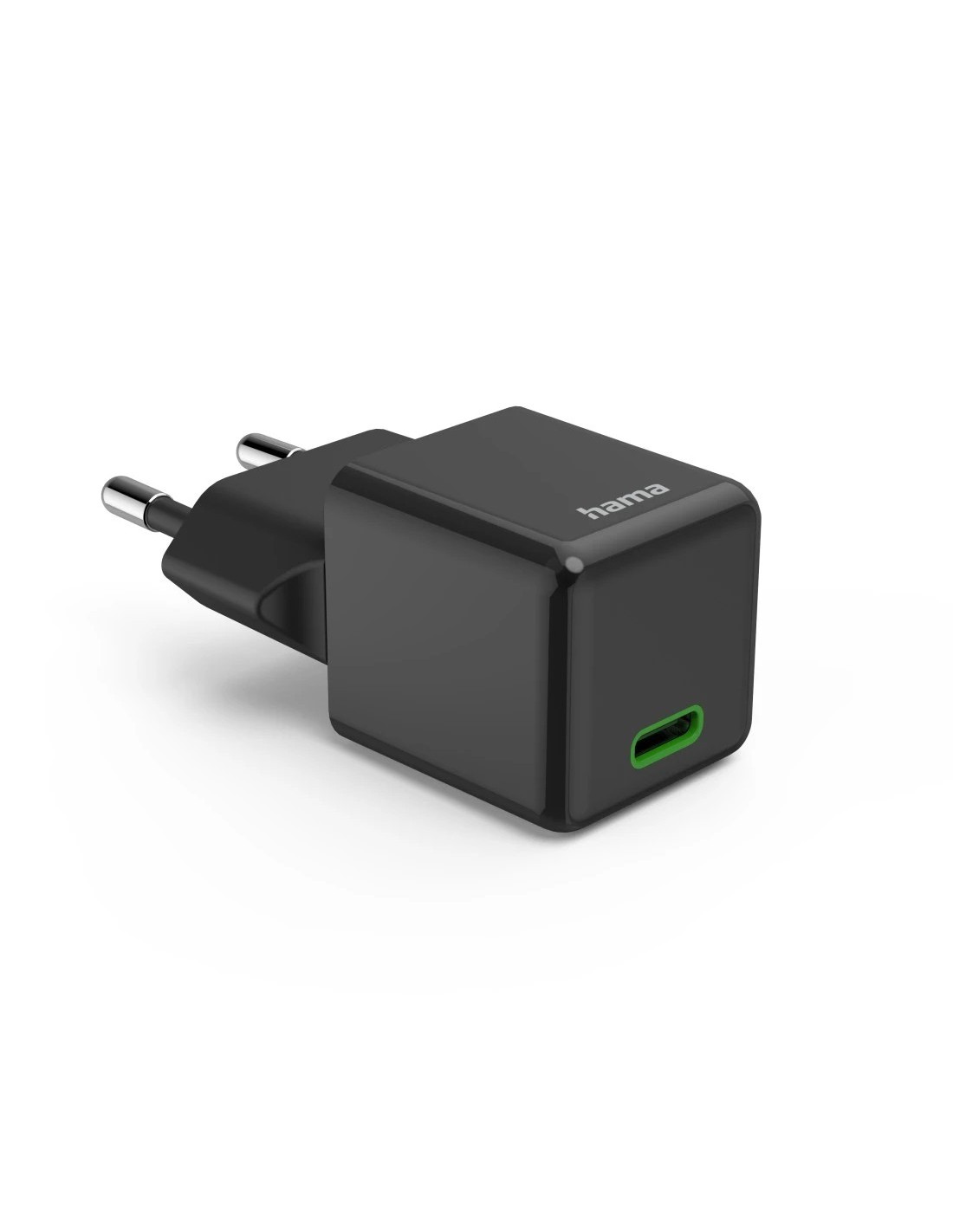 Hama Snellader, USB-C, Super-Mini-Charger, PD, 20 W, zwart Adapter