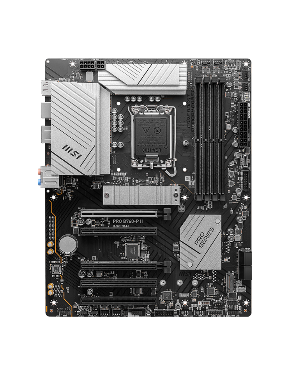 MSI 1700 B760-P II PRO - DDR5/2xM.2/DP/HDMI/ATX