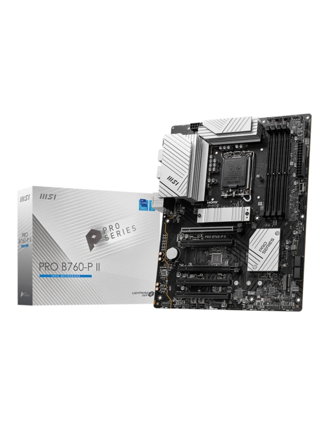 MSI 1700 B760-P II PRO - DDR5/2xM.2/DP/HDMI/ATX