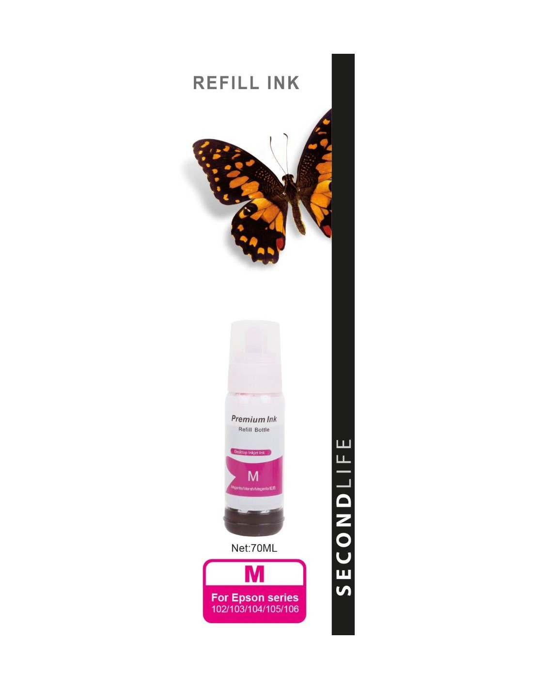 SecondLife - Epson 102 / 103 / 104 Magenta
