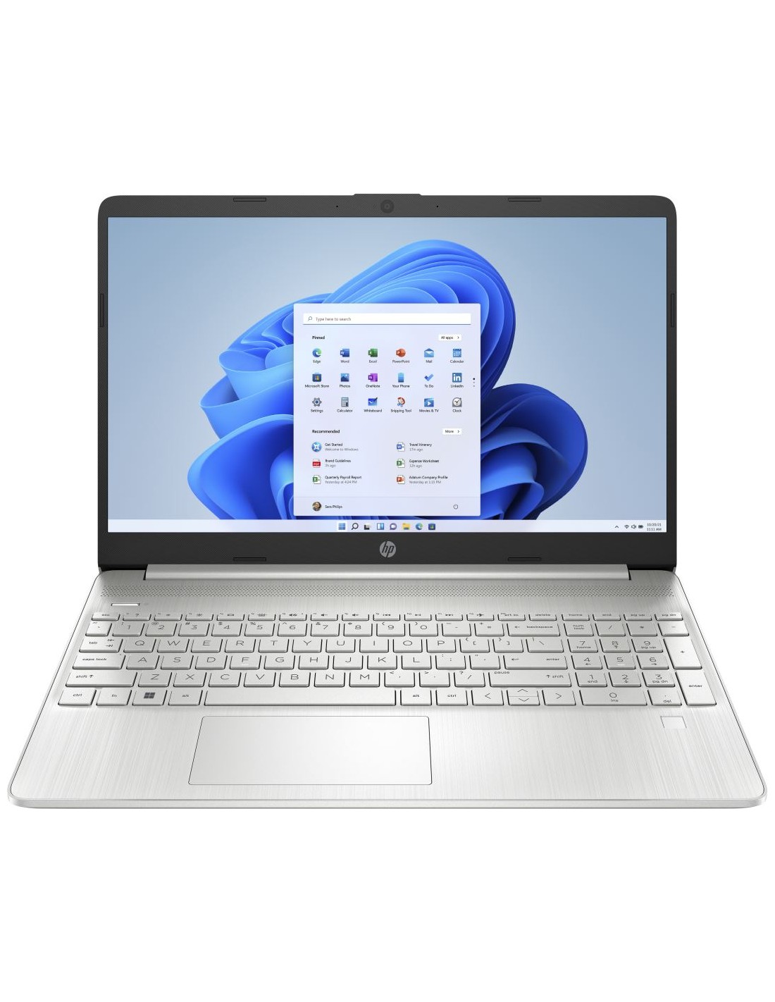 HP 15s-fq0065nd Pentium Silver N5030 quad 4GB DDR4 2400 128GB SATA Intel UHD Graphics UMA 15.6 FHD Antiglare slim SVA 220 nits N