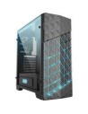 Case Azza Onyx Game MidiTower / Glass/EVA light/USB3/ Black