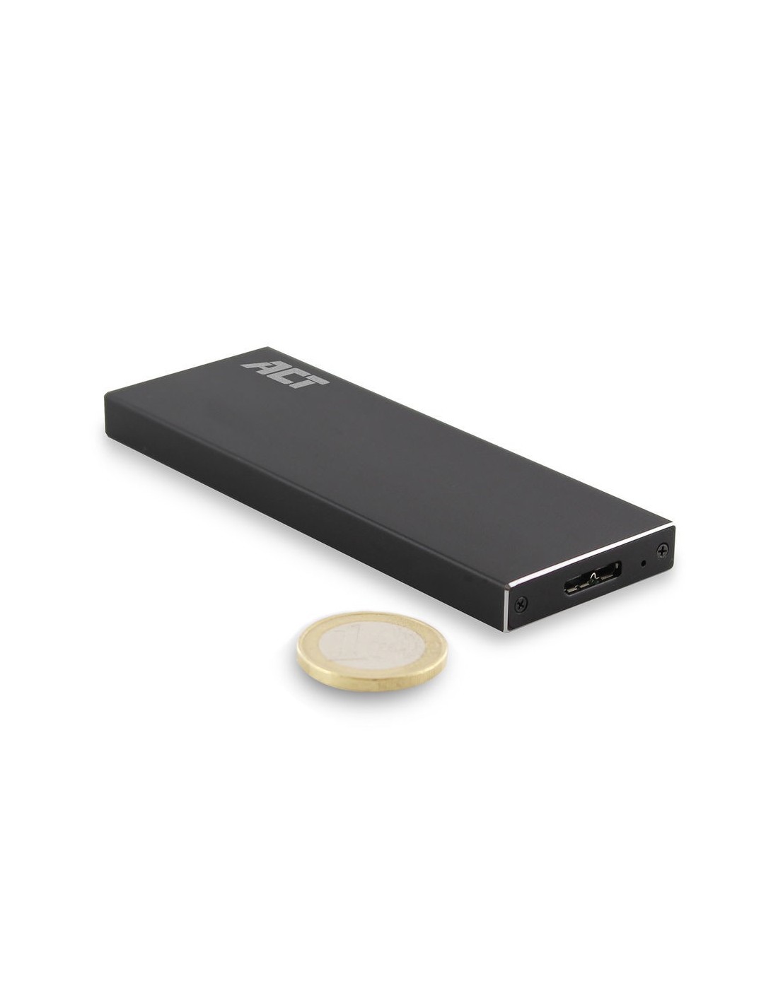 ACT AC1600 | USB 3.2 Gen1 M.2 SATA SSD Behuizing | Aluminium | 5 Gbps