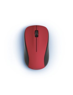 Optische draadloze muis met 3 knoppen MW-300 V2, geluidloos, USB-ontv.,rood 2