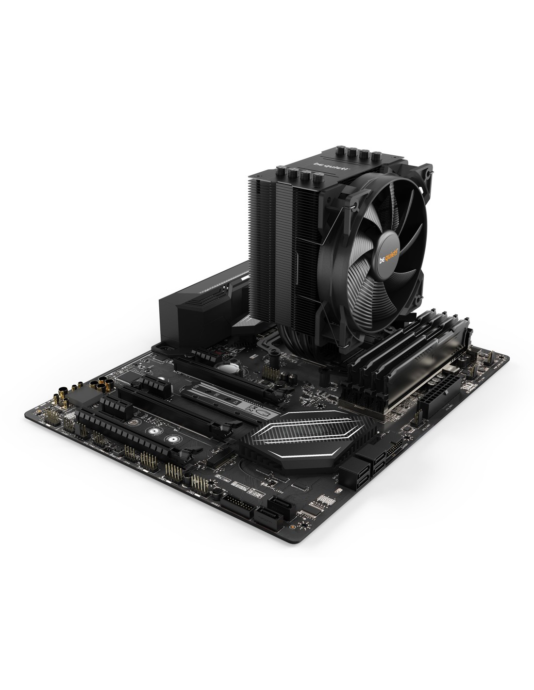 be quiet! Pure Rock 2 | 150W TDP | 155mm Hoogte | 120mm Fan | CPU Luchtkoeler