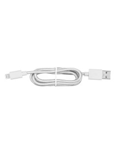 ACT kabel | USB-A naar Lightning | iOS compatibel | 1 m | Wit | AC3092 2