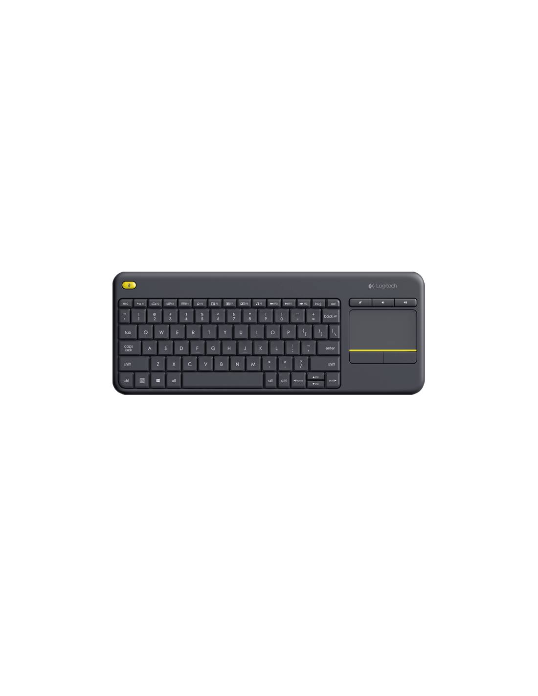 Logitech K400 | Draadloos Toetsenbord met Touchpad | QWERTY