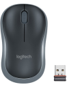 Logitech M185 | Draadloze Muis | Links- en Rechtshandig | RF | 1000 DPI | Zwart/Grijs