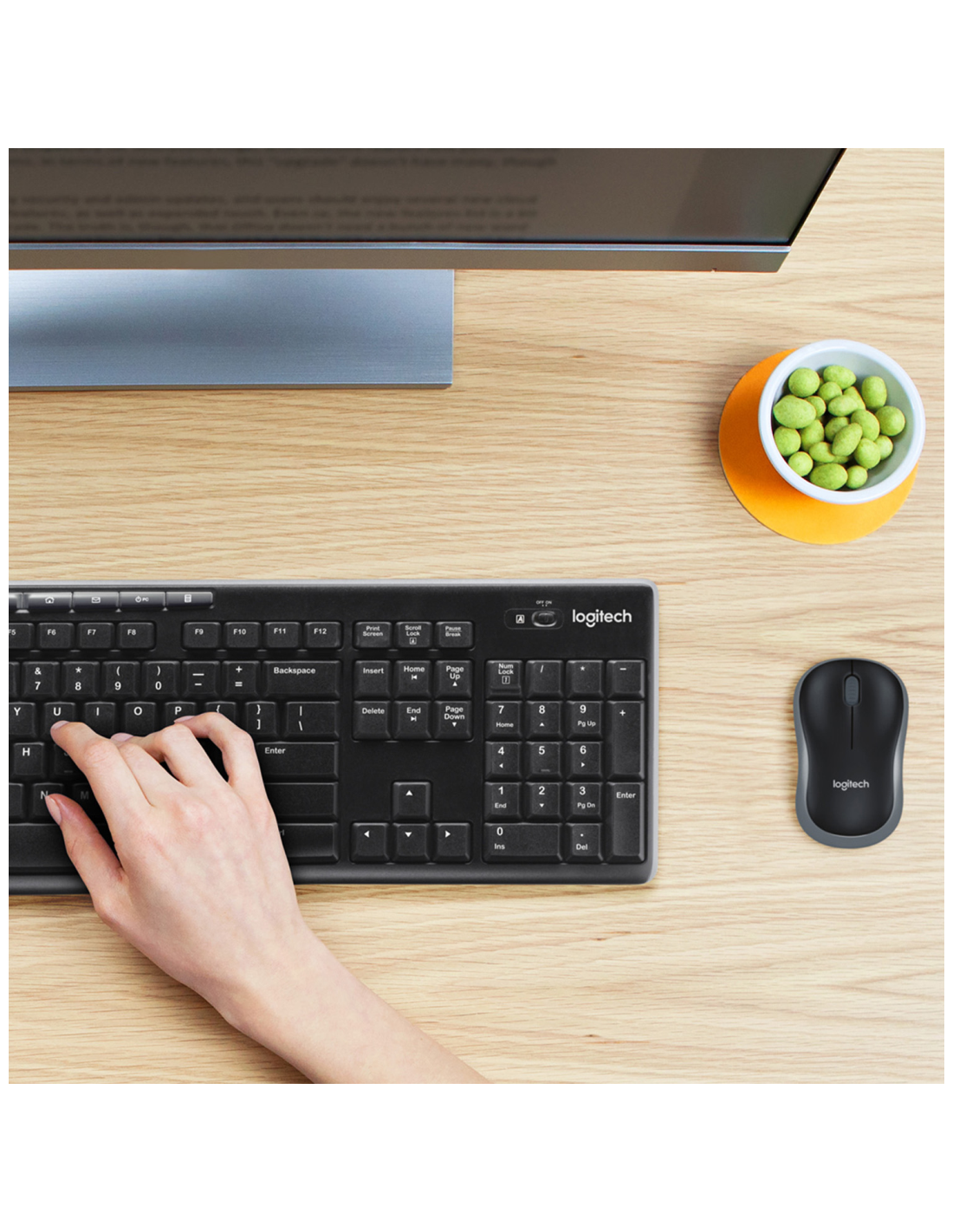 Logitech MK270 | Draadloze Muis en Toetsenbordcombo | QWERTY