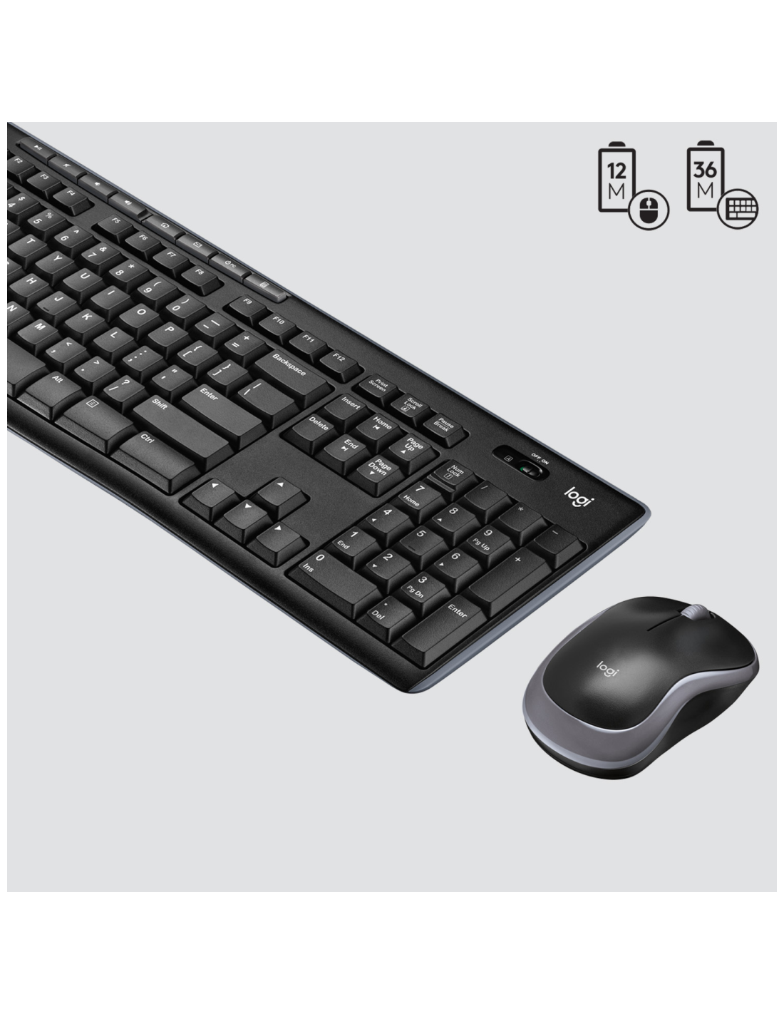 Logitech MK270 | Draadloze Muis en Toetsenbordcombo | QWERTY