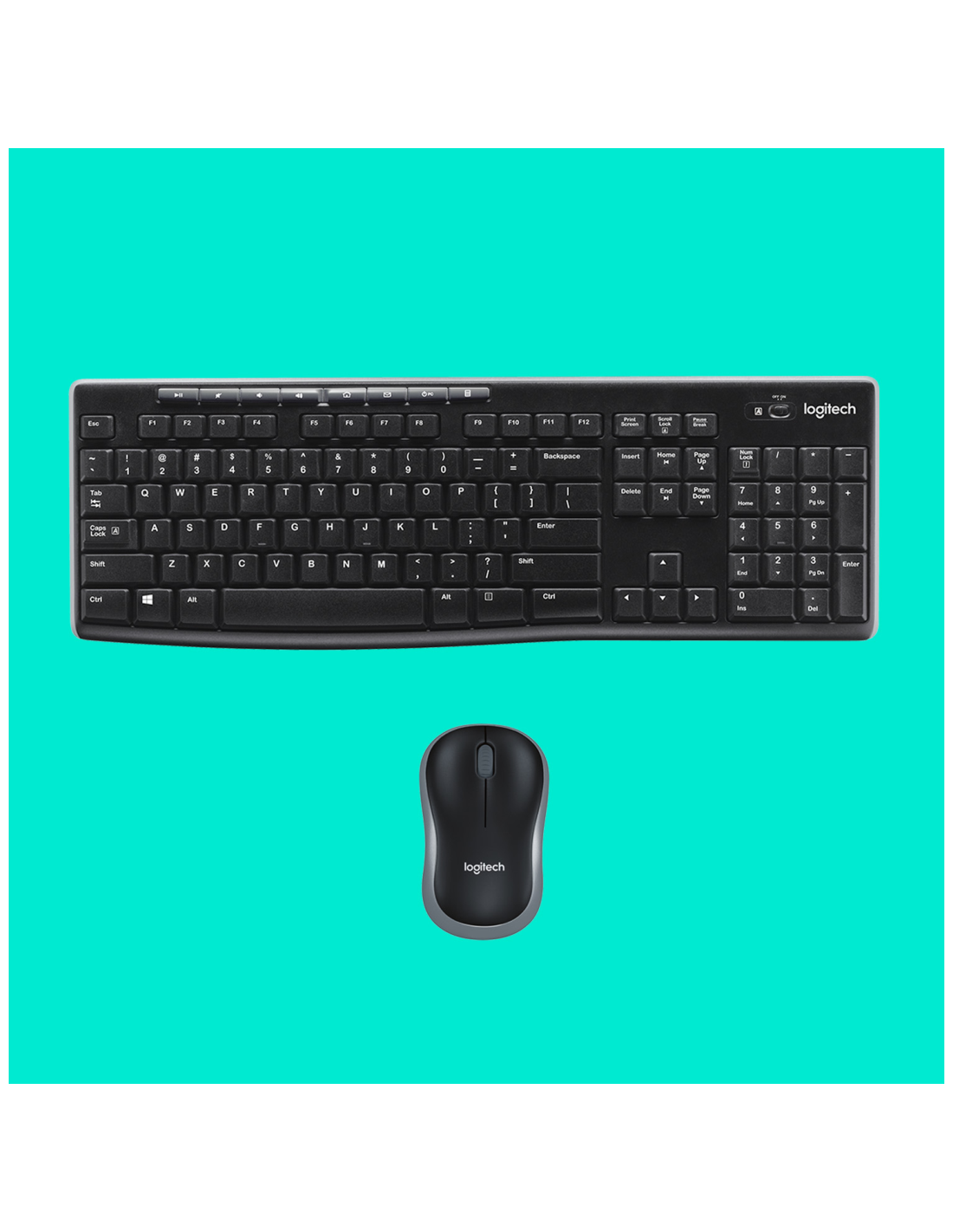 Logitech MK270 | Draadloze Muis en Toetsenbordcombo | QWERTY