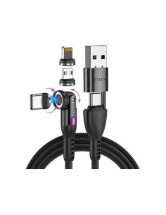 Statik 360 Pro Universeel Magnietisch oplaadkabel 2mtr Kabel