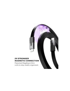 MagStack Pro magnetisch oplaadkabel - 1mtre - USB c to USB c Kabel