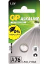 GP Alkaline 76A (V13GA / L1154 / LR44) Knoopcel Batterij (1-pack)