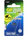 GP Horlogebatterij 364 (SR621SW) Low Drain (1-pack)