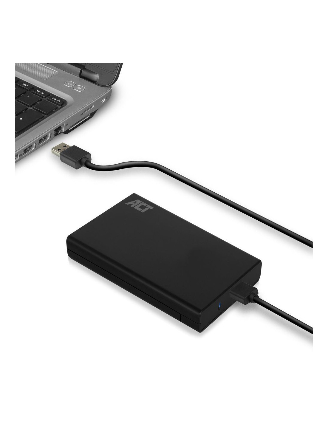ACT AC1215 | 2,5" SATA HDD/SSD Behuizing | USB 3.2 Gen1 (5 Gbps)
