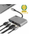 ACT AC7040 | USB-C naar HDMI multiport adapter | Met ethernet | Zilver