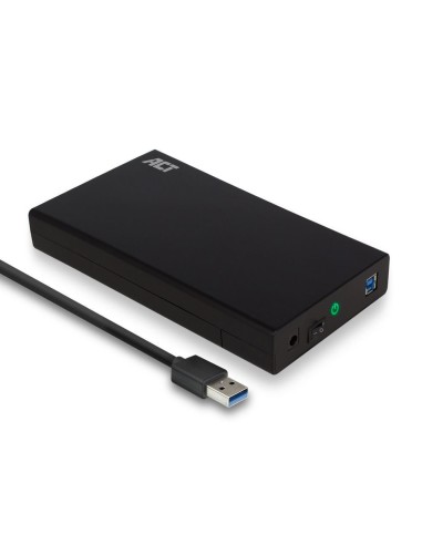 ACT AC1405 behuizing voor opslagstations HDD- SSD-behuizing Zwart 3.5"