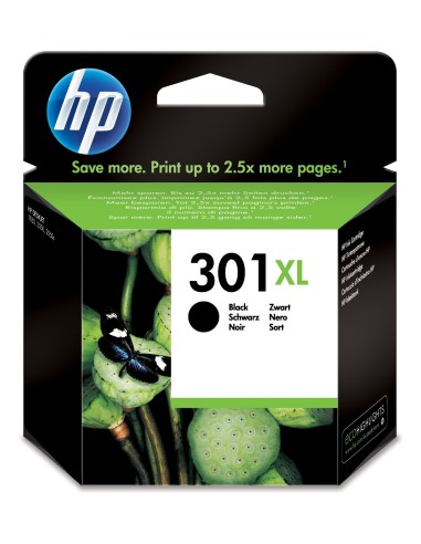 HP 301XL originele high-capacity zwarte inktcartridge