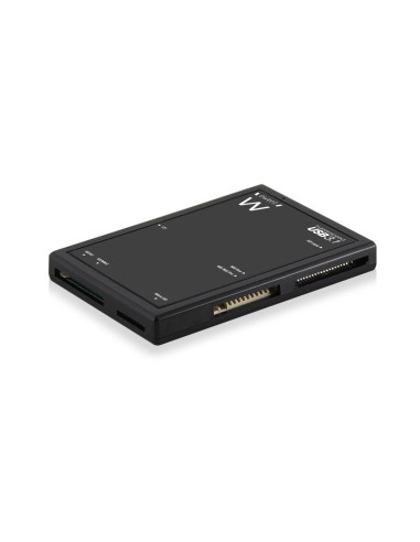 Ewent EW1074 geheugenkaartlezer USB 3.2 Gen 1 (3.1 Gen 1) Type-B Zwart