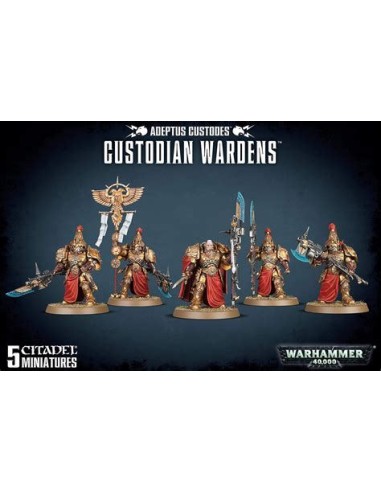 Warhammer Adeptus Custodes: Custodian Wardens  Warhammer