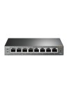 TP-Link TL-SG108PE Managed L2 Gigabit Ethernet (10 100 1000) Power over Ethernet (PoE) Zwart