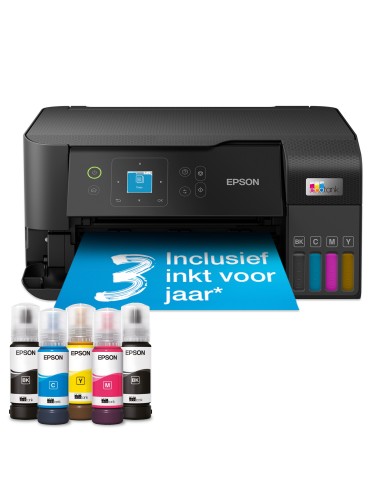 Epson EcoTank ET-2840 A4 multifunctionele Wi-Fi-printer met inkttank, inclusief tot 3 jaar inkt