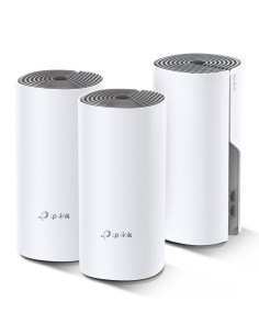 TP-Link Deco E4 (3-pack) Dual-band (2.4 GHz   5 GHz) Wi-Fi 5 (802.11ac) Wit, Grijs 2 Intern