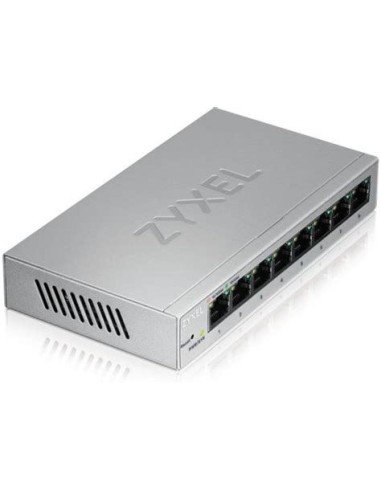 Zyxel GS1200-8HP v2 Managed Gigabit Ethernet (10 100 1000) Power over Ethernet (PoE) Grijs