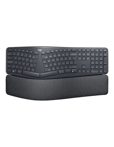 Logitech Ergo K860 toetsenbord Kantoor RF-draadloos + Bluetooth US International Grafiet