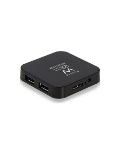 Ewent EW1134 interface hub USB 3.2 Gen 2 (3.1 Gen 2) Type-A 5000 Mbit s Zwart