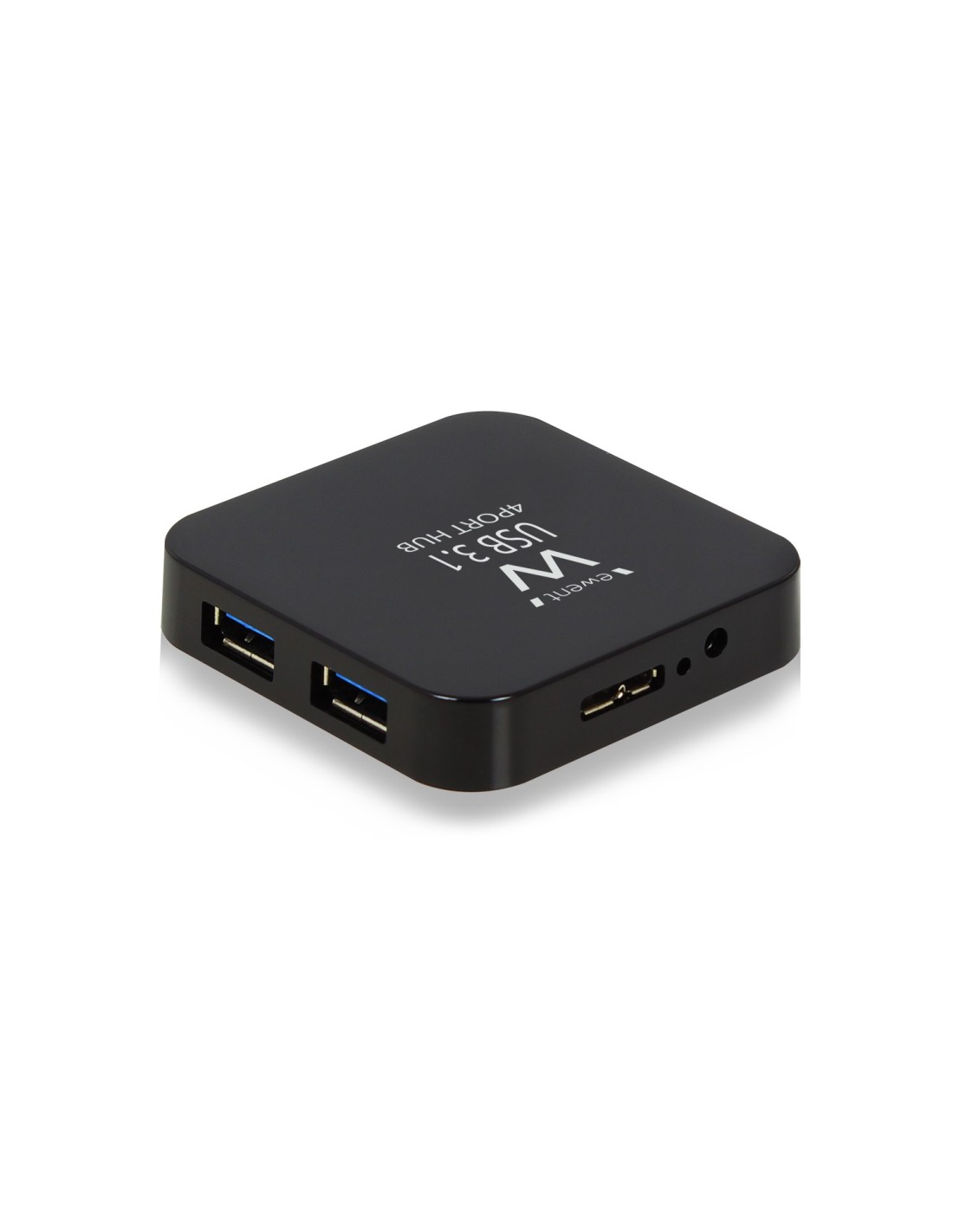 Ewent EW1134 interface hub USB 3.2 Gen 2 (3.1 Gen 2) Type-A 5000 Mbit s Zwart