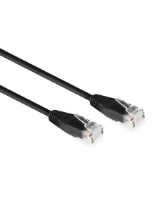 ACT Zwart 15,0 meter U UTP CAT6 patchkabel met RJ45 connectoren