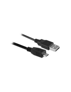 Ewent EW9628 USB-kabel USB 2.0 1,8 m USB A Micro-USB B Zwart