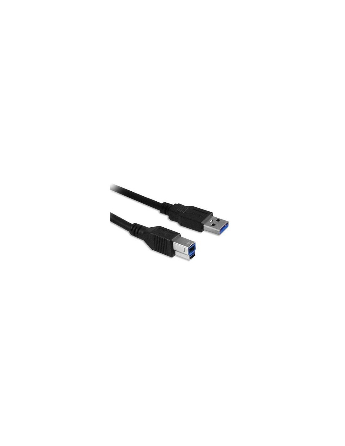 Ewent EW9623 USB-kabel USB 3.2 Gen 1 (3.1 Gen 1) 1,8 m USB A USB B Zwart