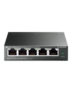 TP-Link TL-SG105PE netwerk-switch Managed L2 Gigabit Ethernet (10 100 1000) Power over Ethernet (PoE) Zwart