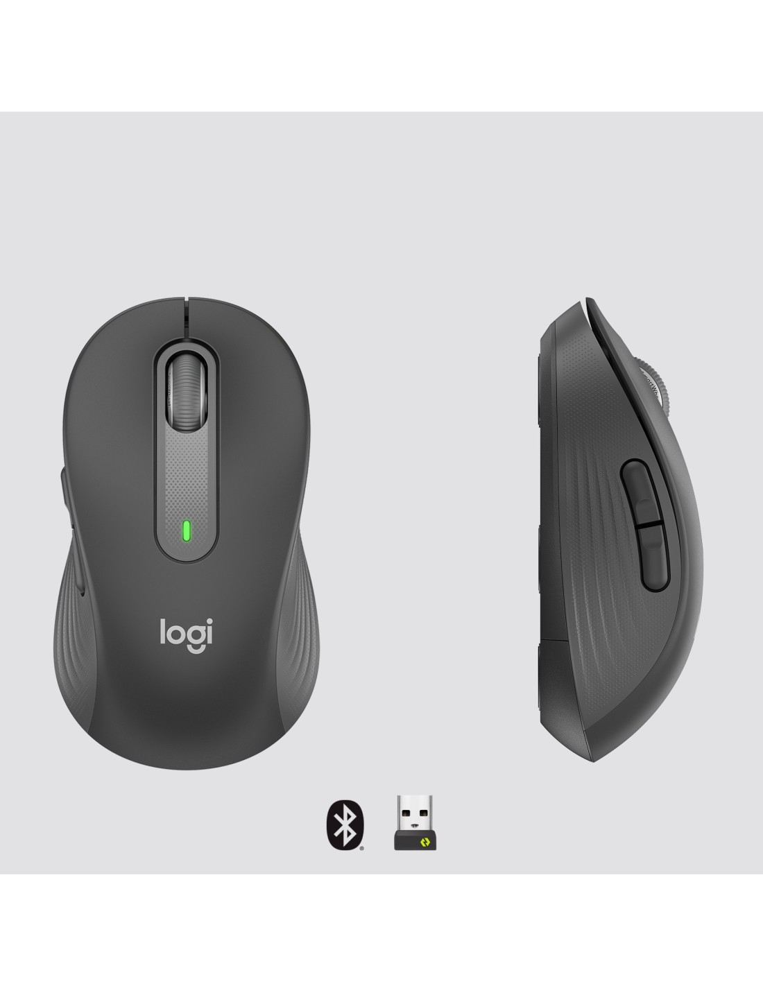 Logitech Signature M650 for Business muis Kantoor Rechtshandig RF-draadloos + Bluetooth Optisch 4000 DPI