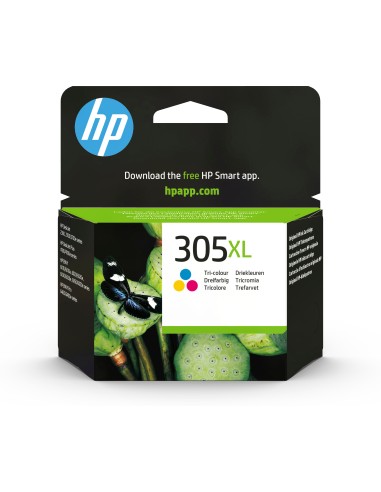 HP 305XL originele high-capacity drie-kleuren inktcartridge