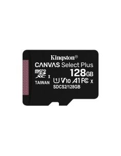 Kingston Technology 128GB micSDXC Canvas Select Plus 100R A1 C10 enkel pakket zonder ADP